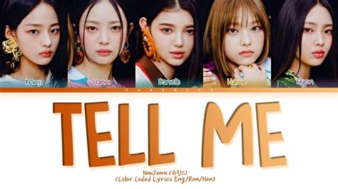 tell me lyrics|tell me lyrics newjeans.